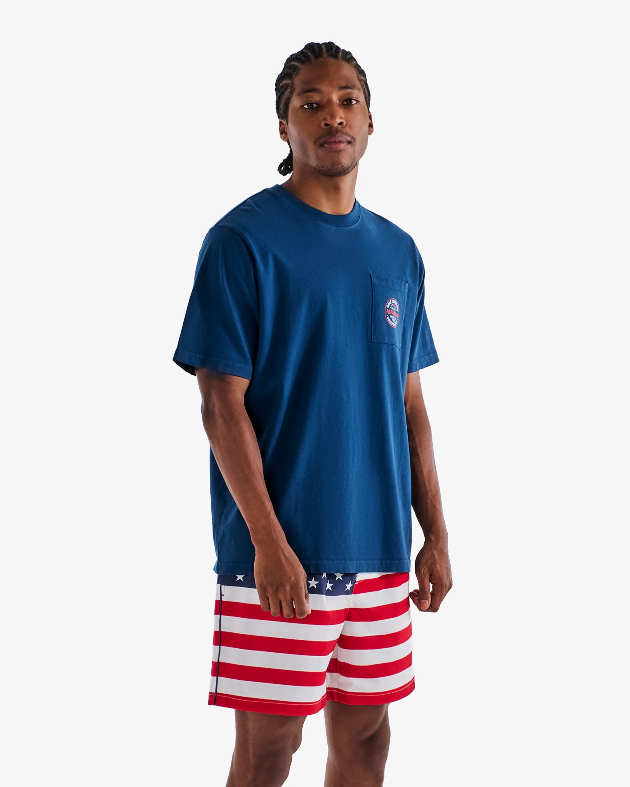 Malbon - Eagle Buckets Pocket Tee