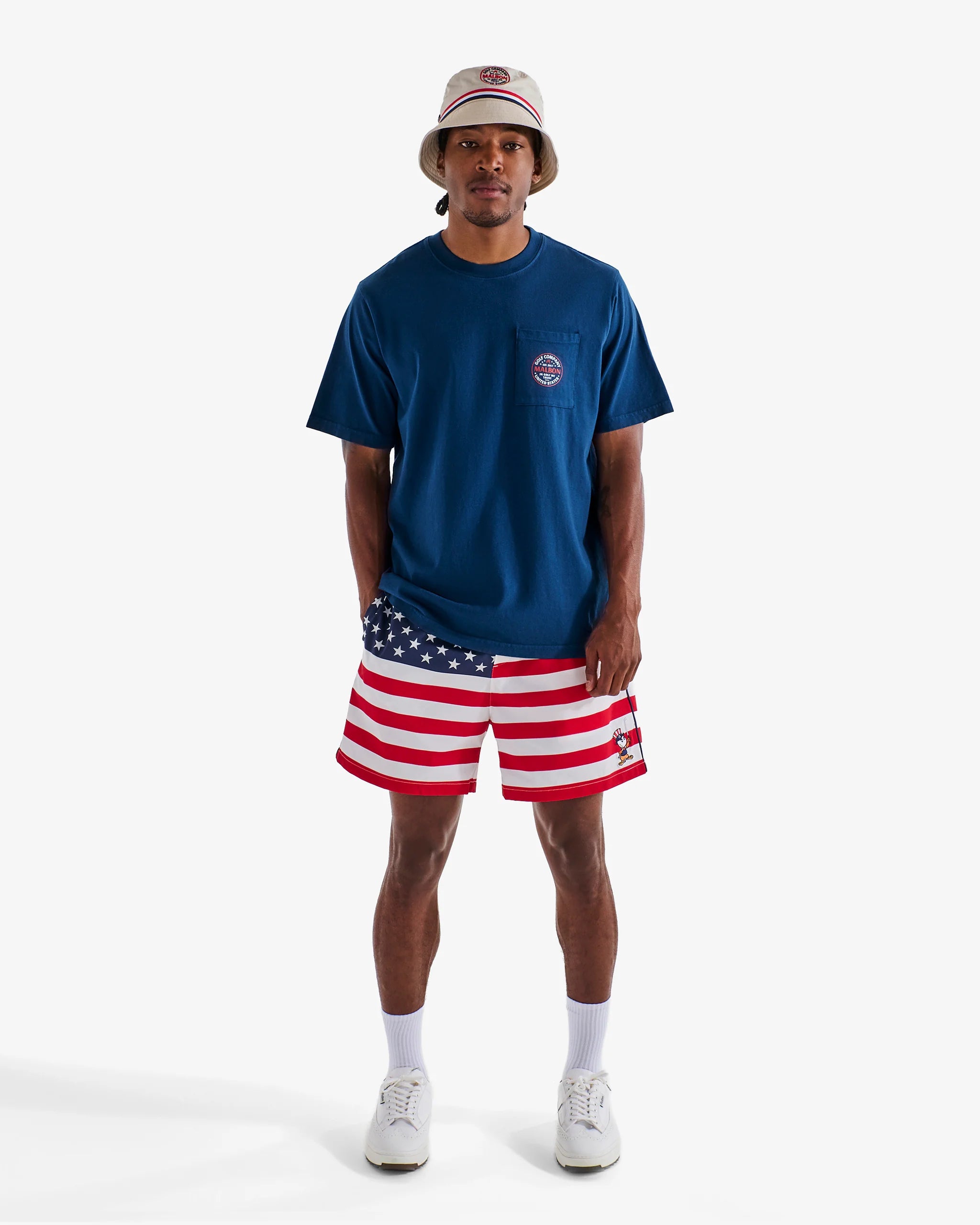 Malbon - Eagle Buckets Pocket Tee