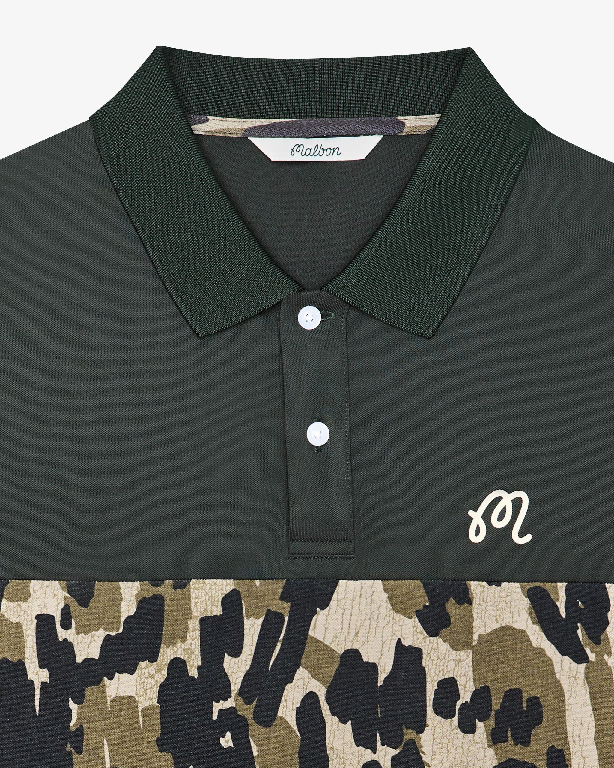 Malbon - Tour Divot Camo Polo