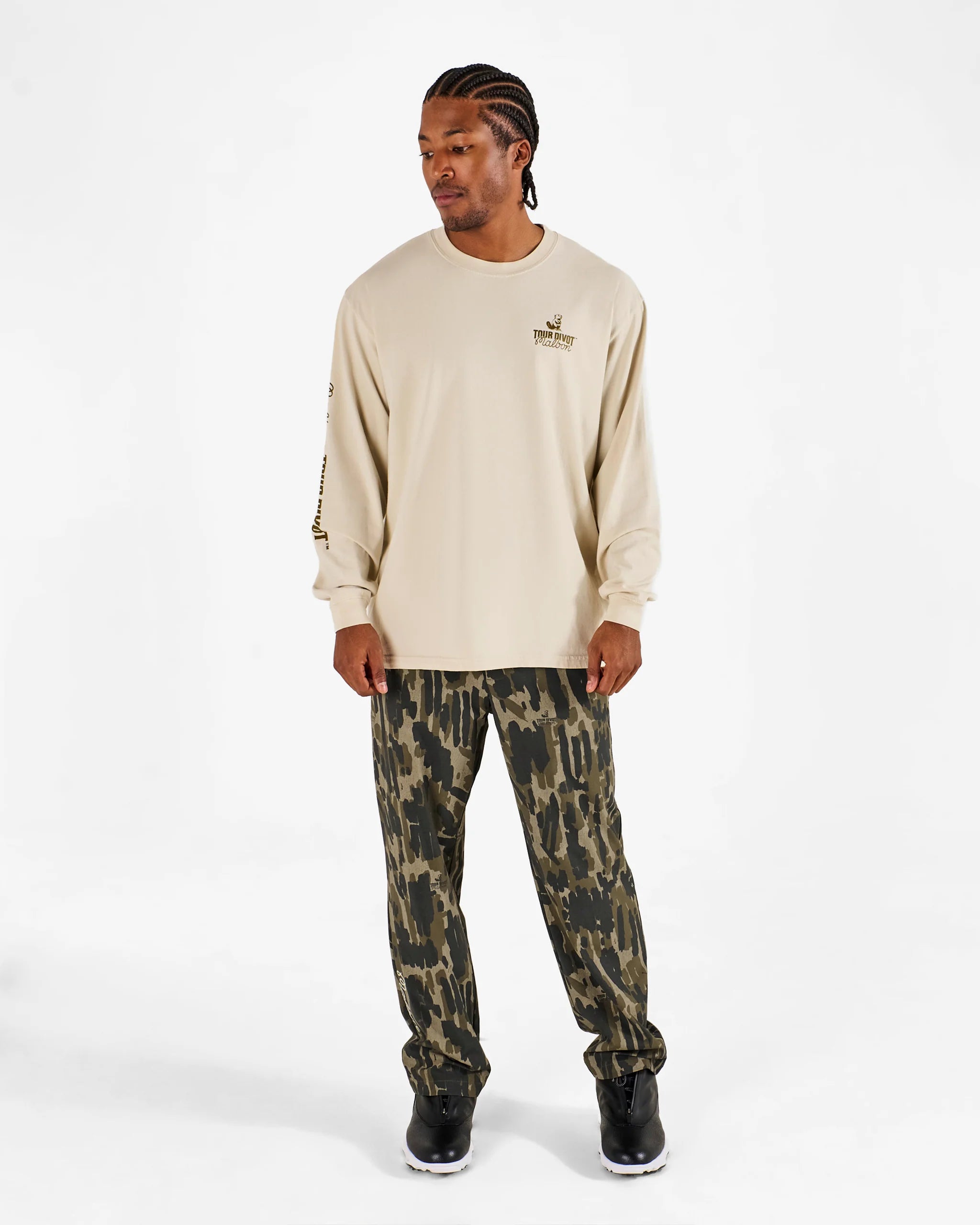 Malbon - Gorse Tour Divot Camo Tee