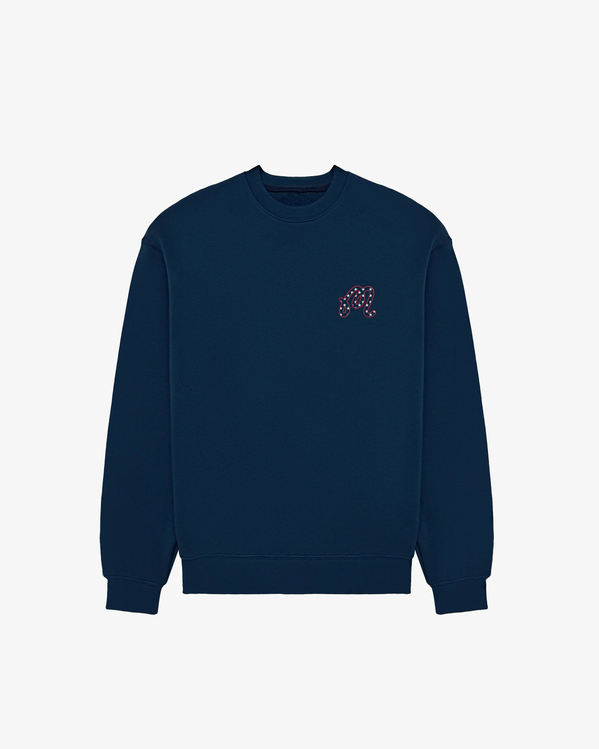 Malbon - In Golf We Trust Crew Sweatshirt