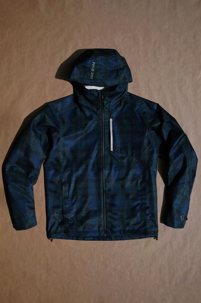 Field Day Sporting Co. - James 3 Layer Rain Jacket - Blackwatch