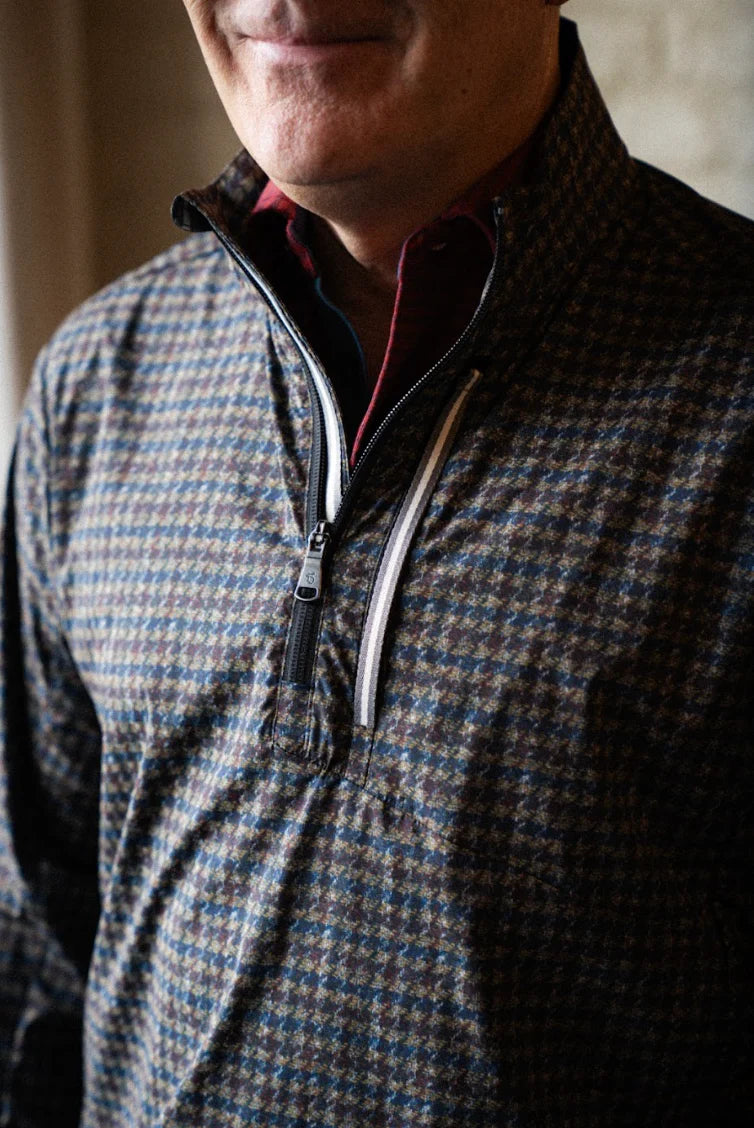 Field Day Sporting Co. - Wyatt Windstop Packable Jacket - Madison Houndstooth
