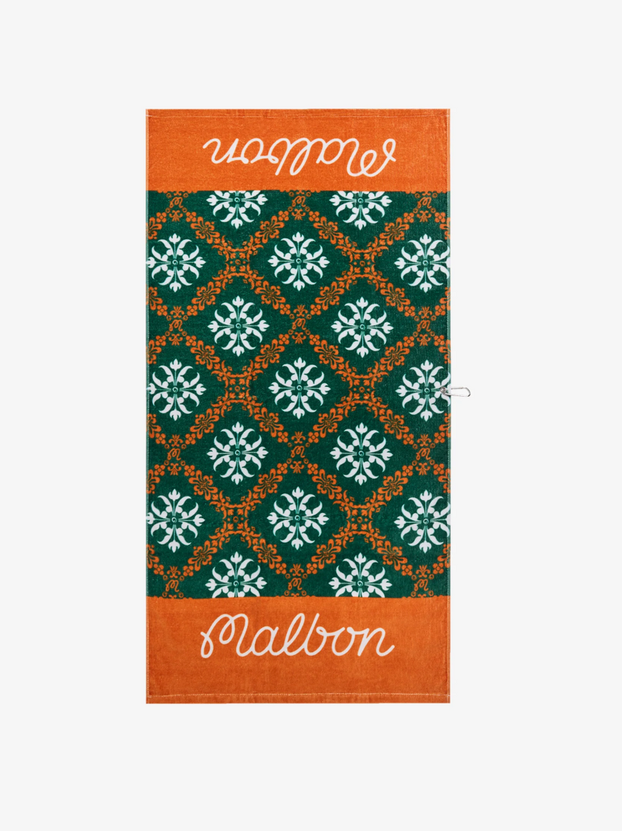 Malbon - Vacation Club Golf Towel Malbon - Vacation Club Golf Towel