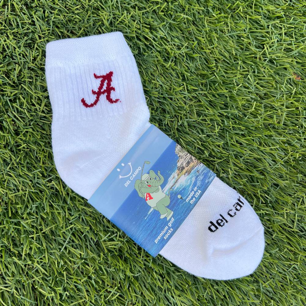 Del Campo Socks - Alabama Crimson Tide